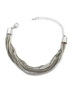 Zincirli Bileklik - Gümüş