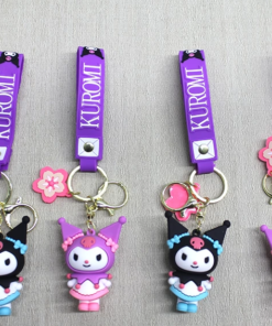 Kuromi Silikon Anahtarlık Alk4259