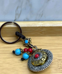 Mantra Çarkı Şans Anahtarlık Alk4465