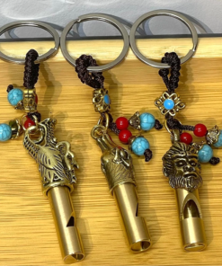 Metal Figürlü Düdük Anahtarlık Alk4461