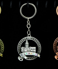 Metal Galata Kulesi Anahtarlık Alk2213