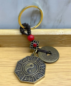 Metal Yin Yang Anahtarlık Alk4457