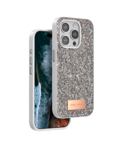 Onegif İphone 14 Pro Max Bright Simli Kapak - Gold