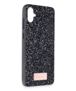 Onegif Samsung Galaxy A05 Bright Simli Kapak - Siyah