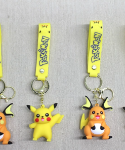 Pikachu Silikon Anahtarlık Alk4252
