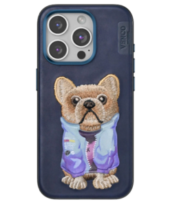 Venco İphone 15 Pro Max Cute Desenli Kapak- Lacivert