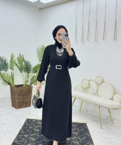 Hadise Kalem Elbise Tesettür Giyim