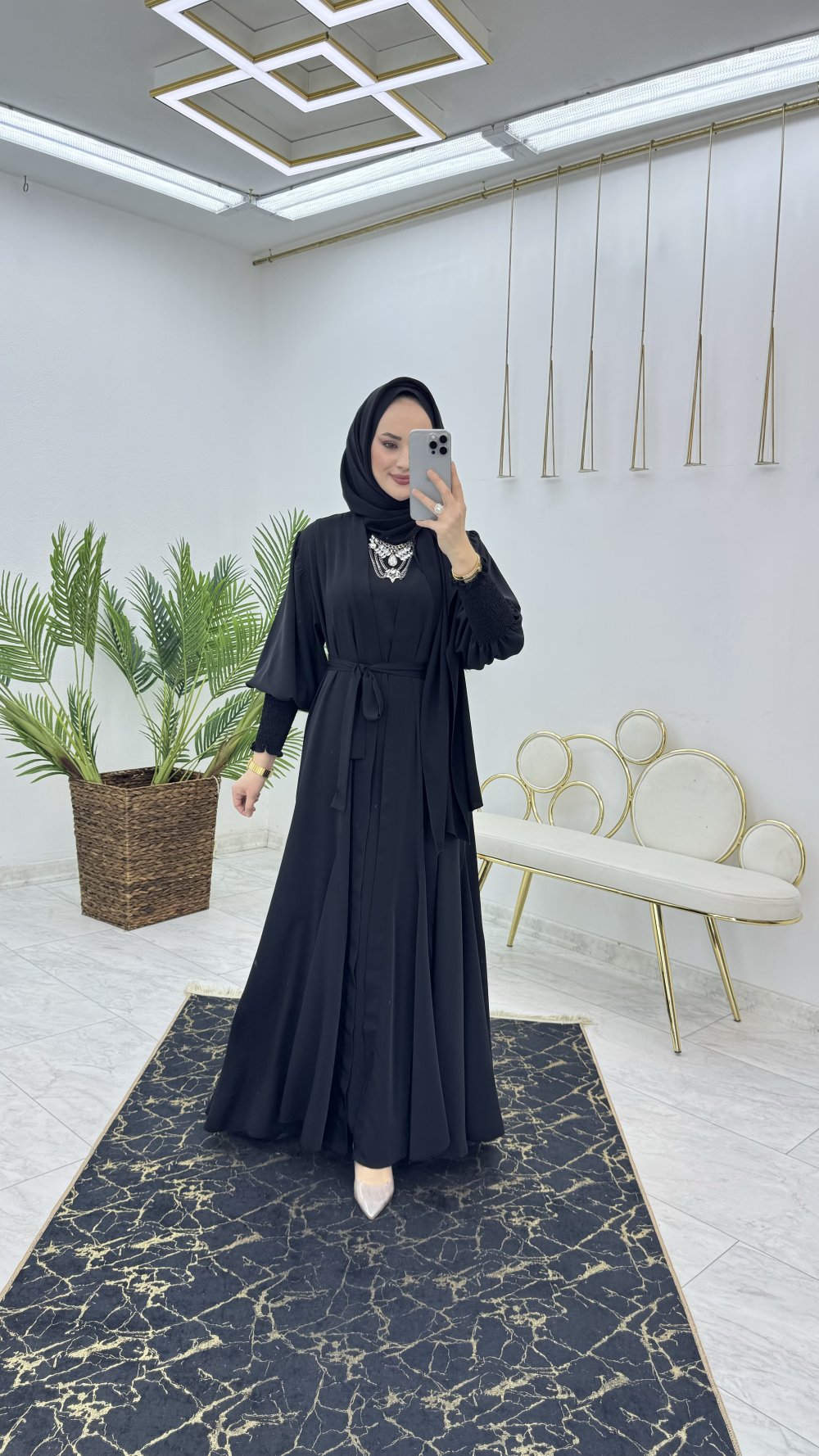 5012 1 20240211235617 - Kaptiya Şahane Abaya Takım Tesettür Giyim
