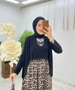 Alternative view of Cahide Elbise Tesettür Giyim