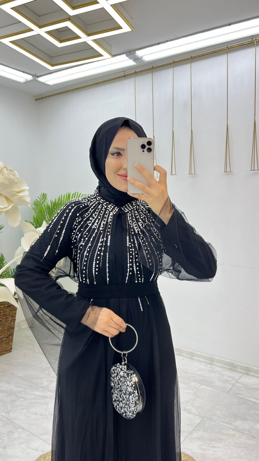 5963 2 20240918190216 - Kaptiya Kevin Abaya Takım Tesettür Giyim - Görsel 2