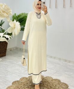 Öykü Triko Takım Tesettür Giyim