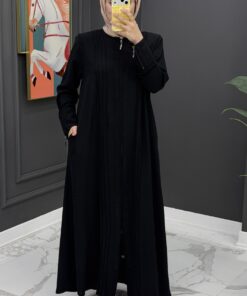 Taş Detaylı Tasarım Ferace