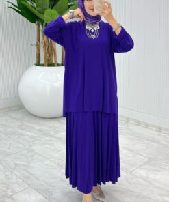 Alternative view of Şermin Etek Takım Tesettür Giyim