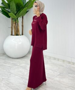 Premium Asiye  Triko Etek Takım