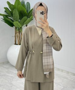 Alternative view of Güler Pantolonlu Takım Tesettür Giyim