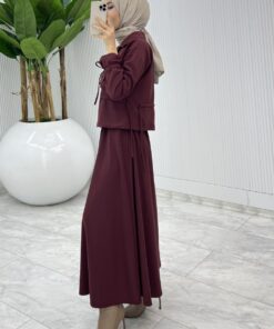 Alternative view of Delal Etek Takım Tesettür Giyim