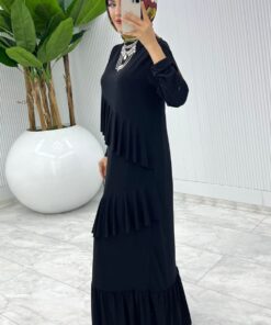 Alternative view of Premium Tijen Elbise Tesettür Giyim