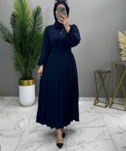 Ceyda Elbise Lacivert