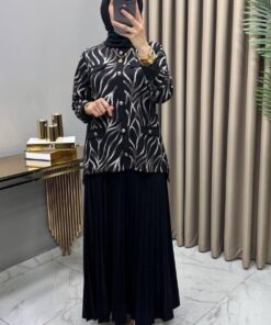 Alternative view of Dora Etekli Takım Siyah