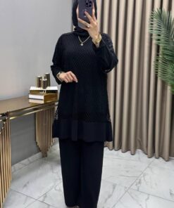 Alternative view of File Üçlü Takım Siyah