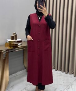 Alternative view of Ece Yelek Bordo