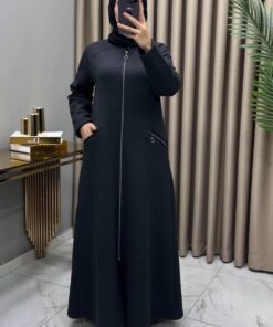 İkbal Yün Kapitone Ferace Kaban