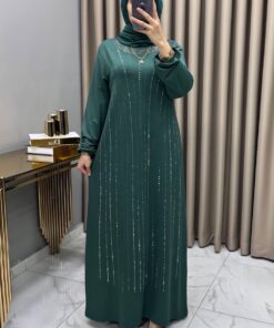 Reyhan Abiye Elbise Zümrüt