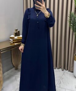 Sedef Elbise Lacivert