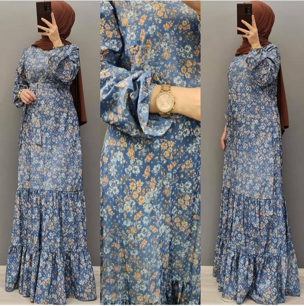 3542 1 - Kaptiya Yeni Model Paraşüt Kumaş Elbisem