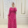 Aysima Tesettür Şifon Elbise
